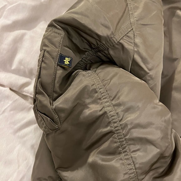 Alpha Ma-1 reversible bomber jacket LG - Picture 5 of 5